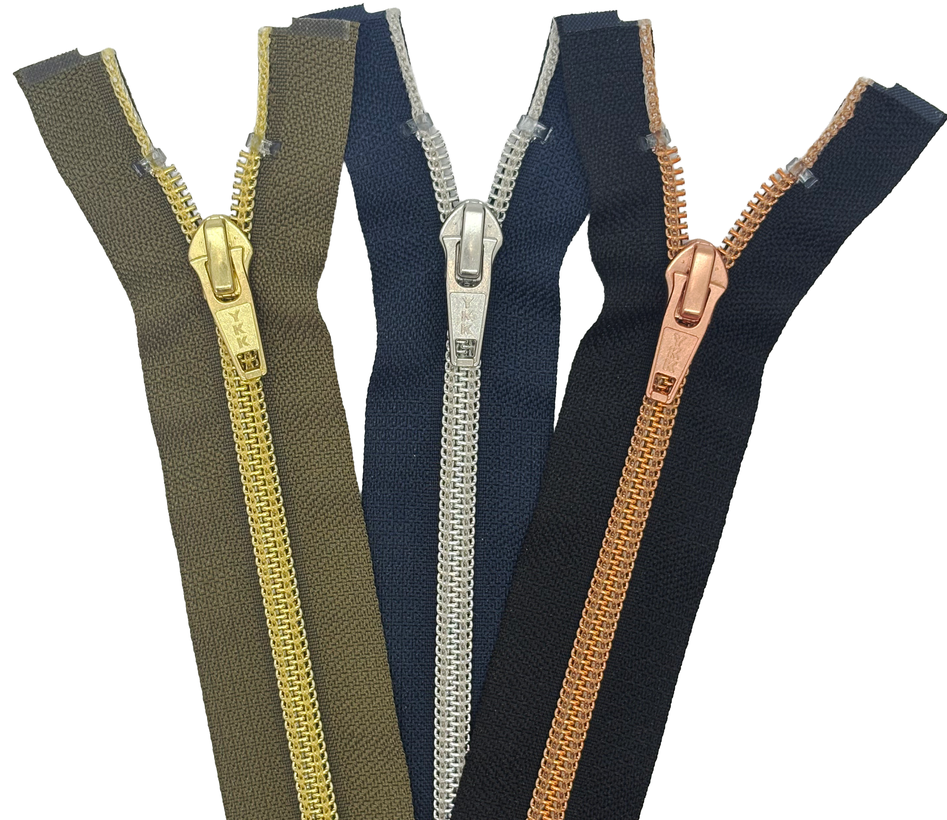 Metallic Coil Zipper