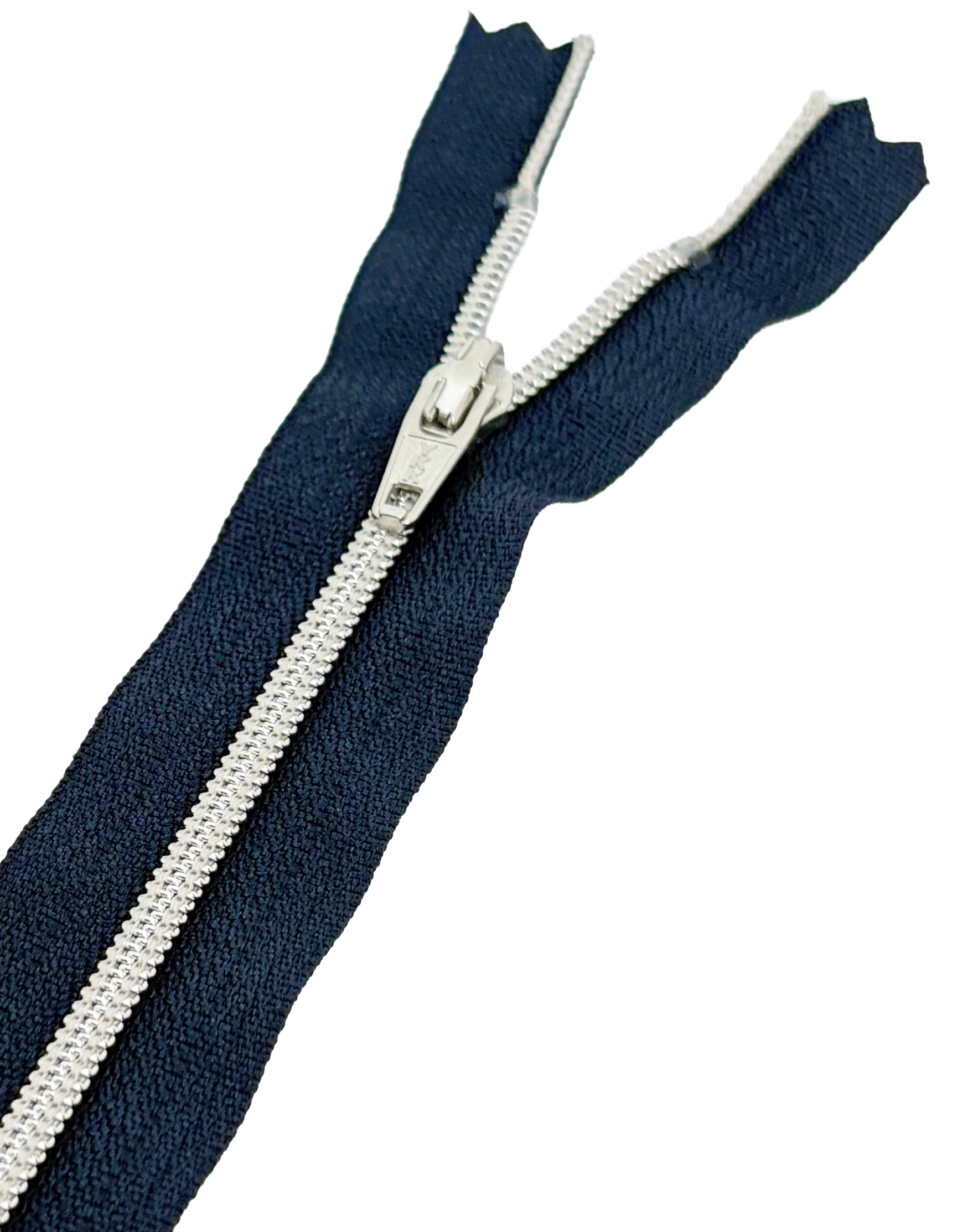 【受注生産】Metallic Coil Zipper/3CM/EL-S-SIL1A/C