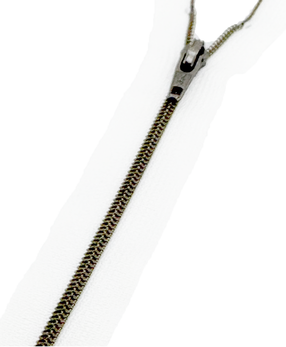 【受注生産】Metallic Coil Zipper/3CM/EL-S-BLK2A/C