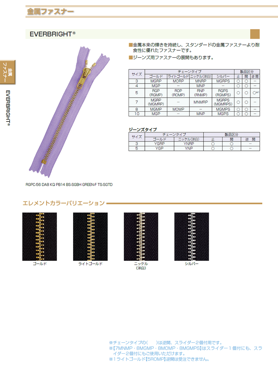 【受注生産】EVERBRIGHT®/3MGRP/C