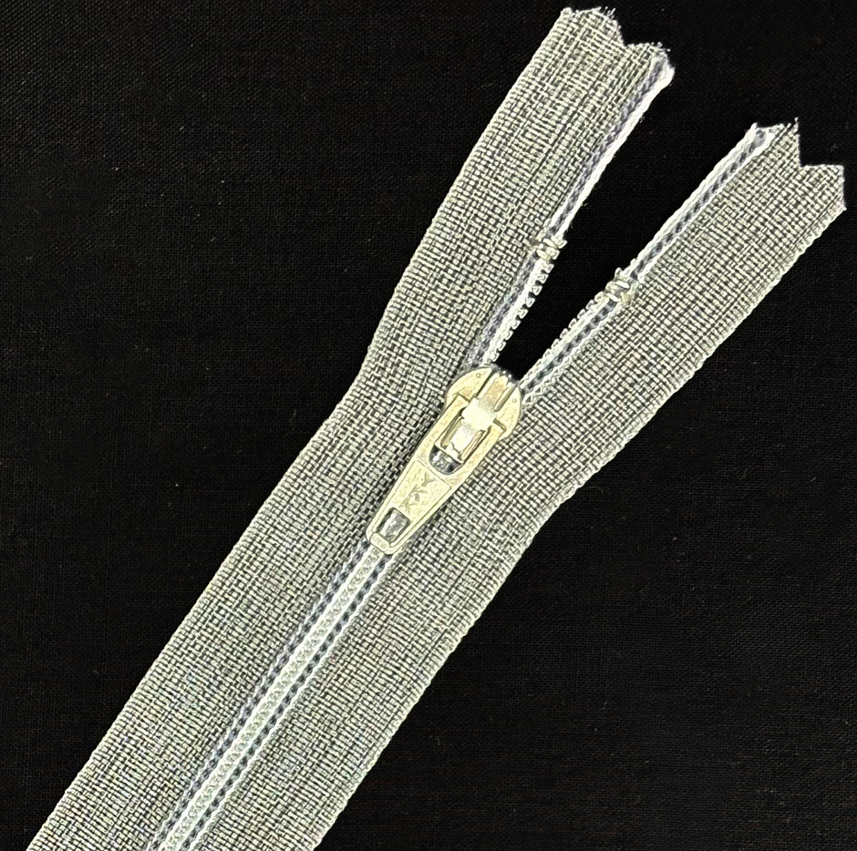 【受注生産】透明コイルファスナー/3CL/MC-GRY1/C